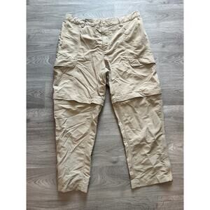 The North Face size XL beige convertible pants or shorts